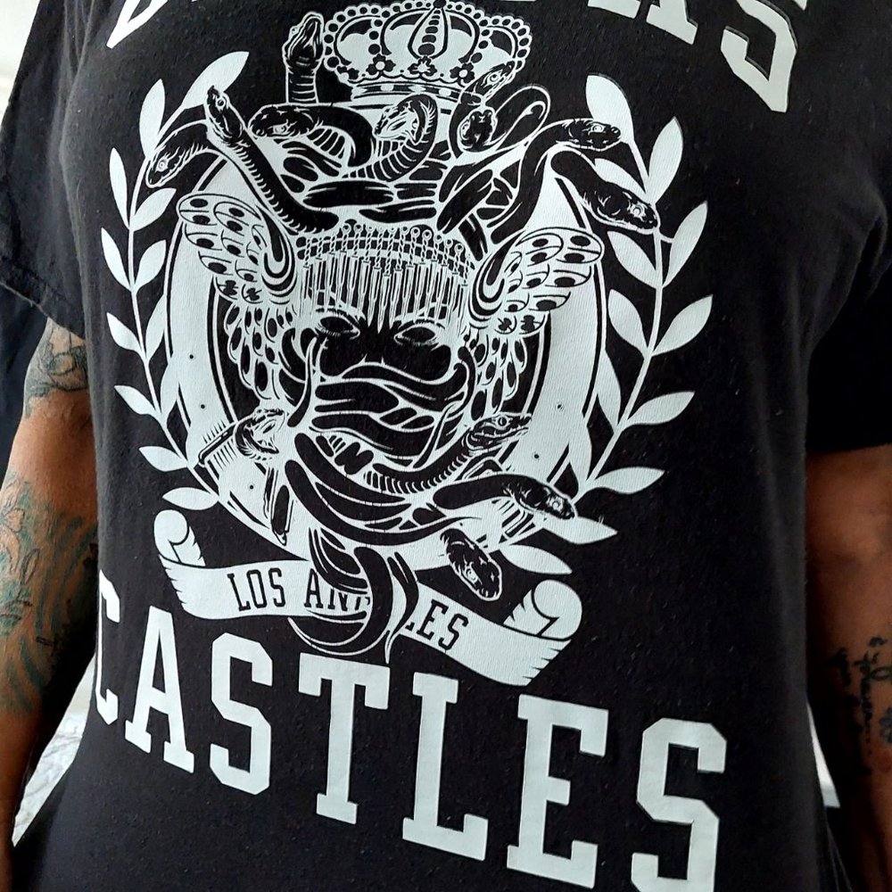 Crooks & Castles  Medusa & Logo Black  Tee - Picture 7 of 9